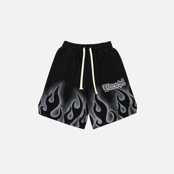 Inferno Print Shorts