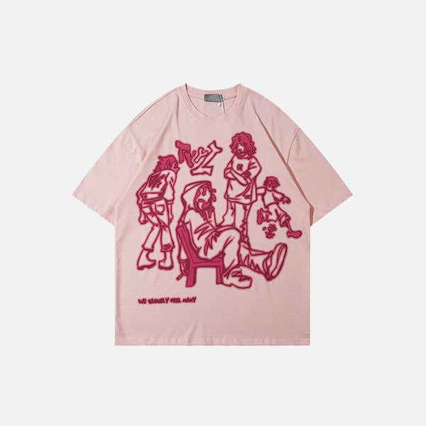 Basic Tişört, önden görünüm — Navra Wear