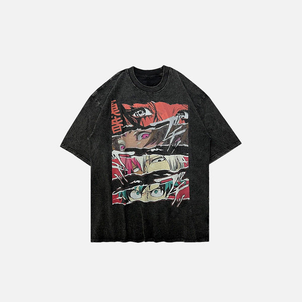 Anime Baskılı Tişört, önden görünüm — Navra Wear