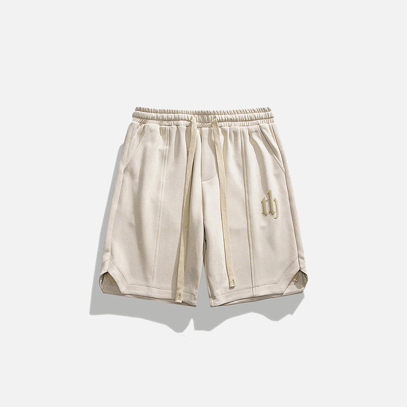 Vintage Bol Kesim Şort, önden görünüm — Navra Wear