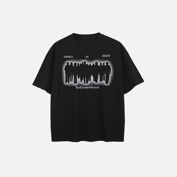 Circa-2000 Grit-Style Designed T-Shirt