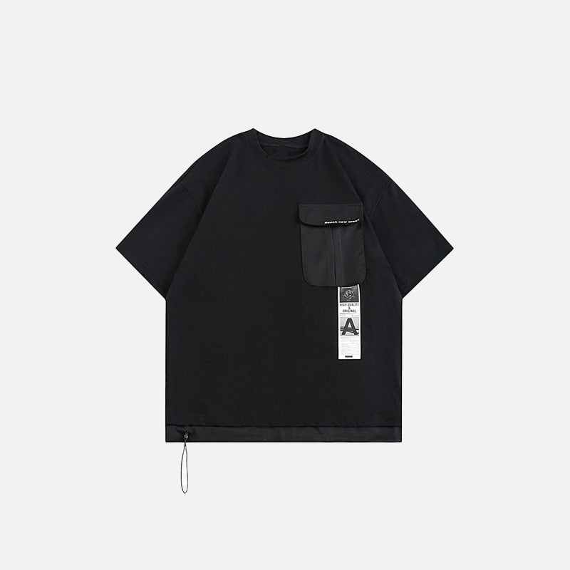 Y2K Oversize Tişört, önden görünüm — Navra Wear