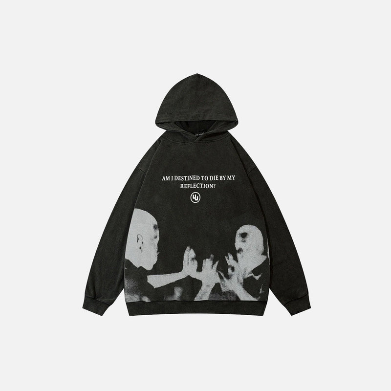 Classic Mirror Grunge Sweatshirt