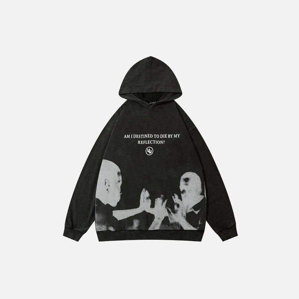 Classic Mirror Grunge Sweatshirt