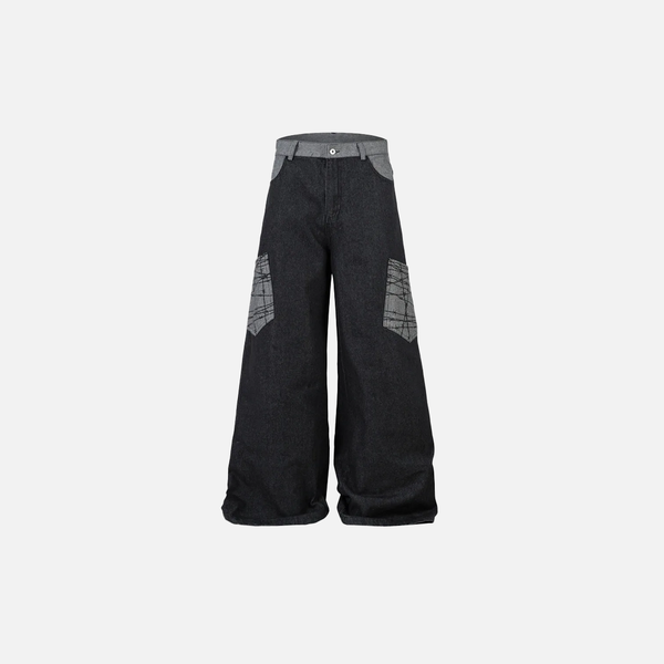 Heritage Faded Bell Leg Denim Utility Denim