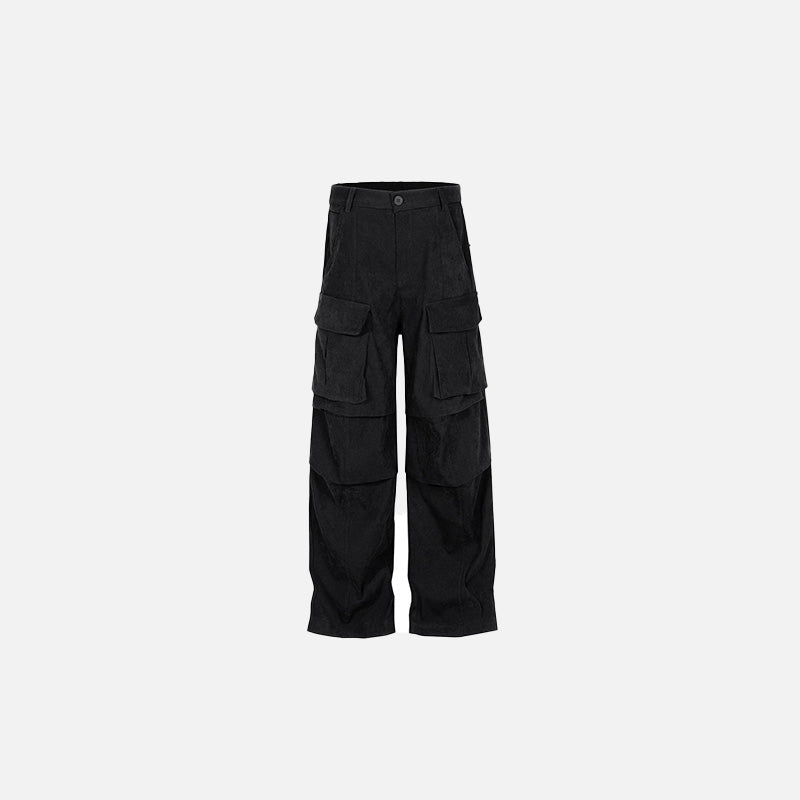 Çok Cepli Kargo Pantolon, önden görünüm — Navra Wear