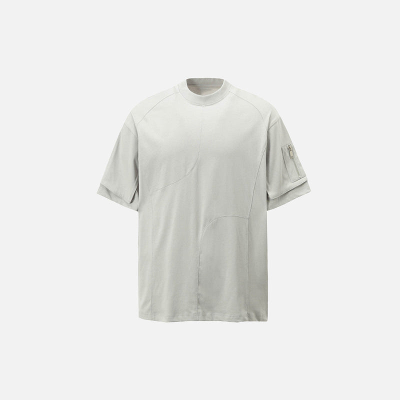 Neck Round Cotton T-Shirt