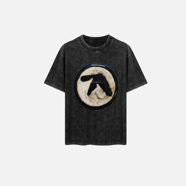 Funny Aphex Twin Cotton Artwork T-Shirt
