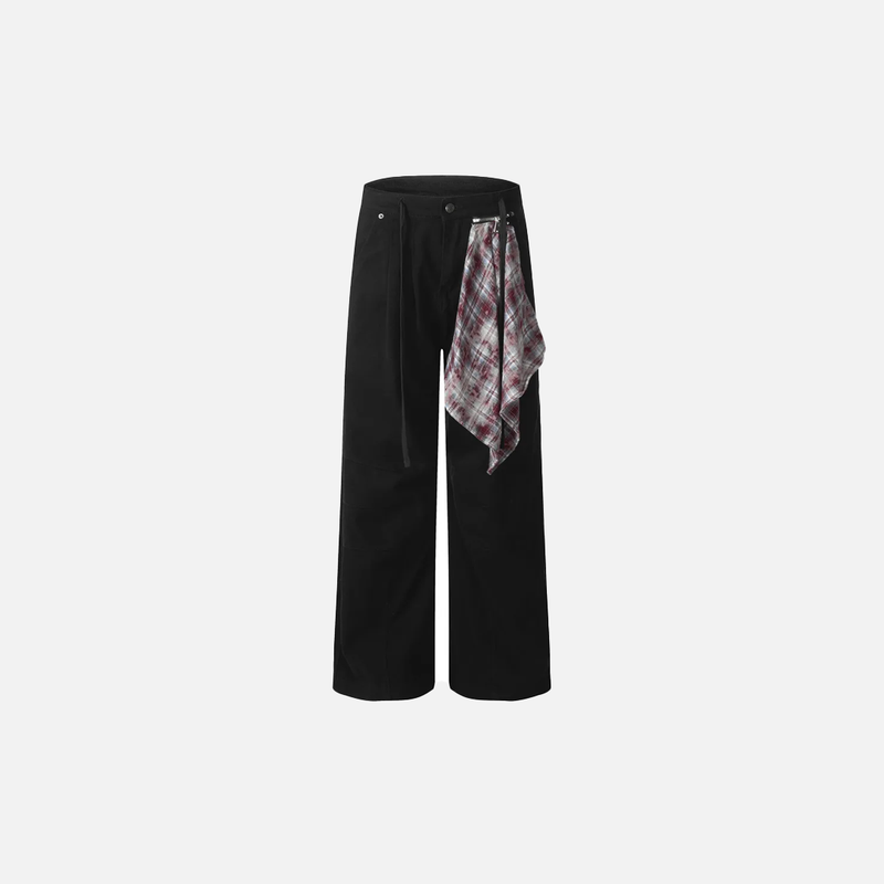 AURA Removable Mosaic Bell Leg Hip Denim