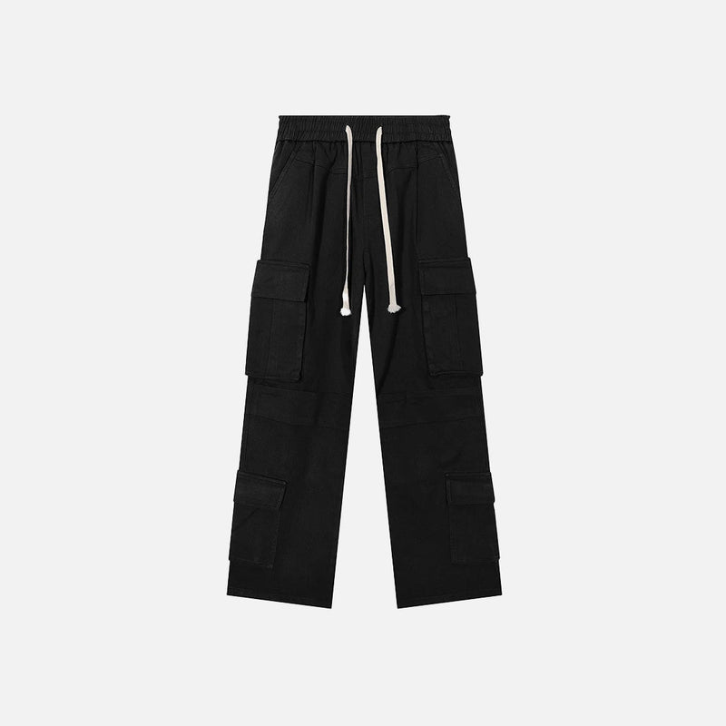 Bol Kesim Kargo Pantolon, model üzerinde — Navra Wear