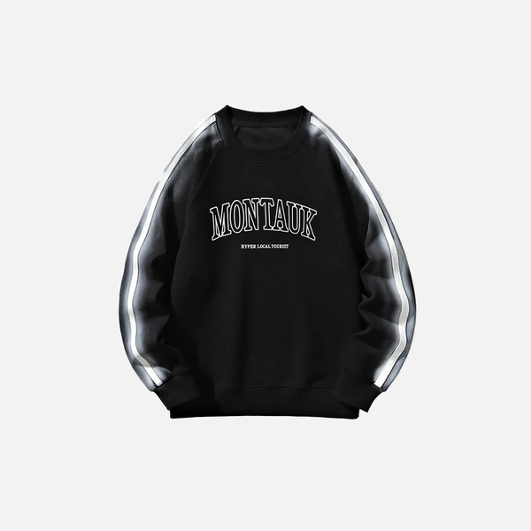Metropolis Splice Boxy Sweatshirt
