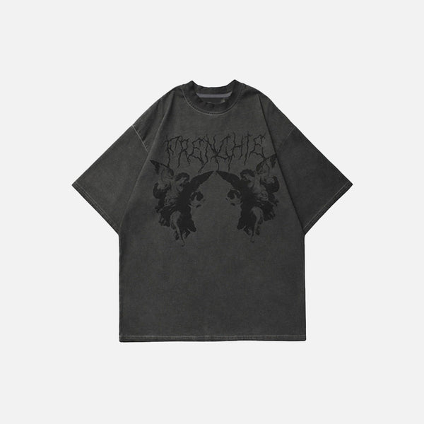 Obsidian Seraphic Relaxed-Cut T-Shirt