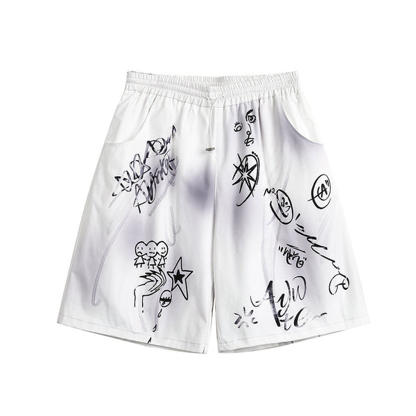 Spray Paint Boulevard Shorts