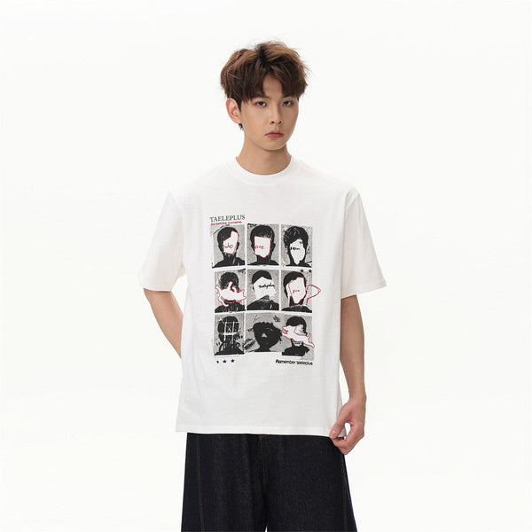 Illustrated Art Short Sleeve T-Shirt