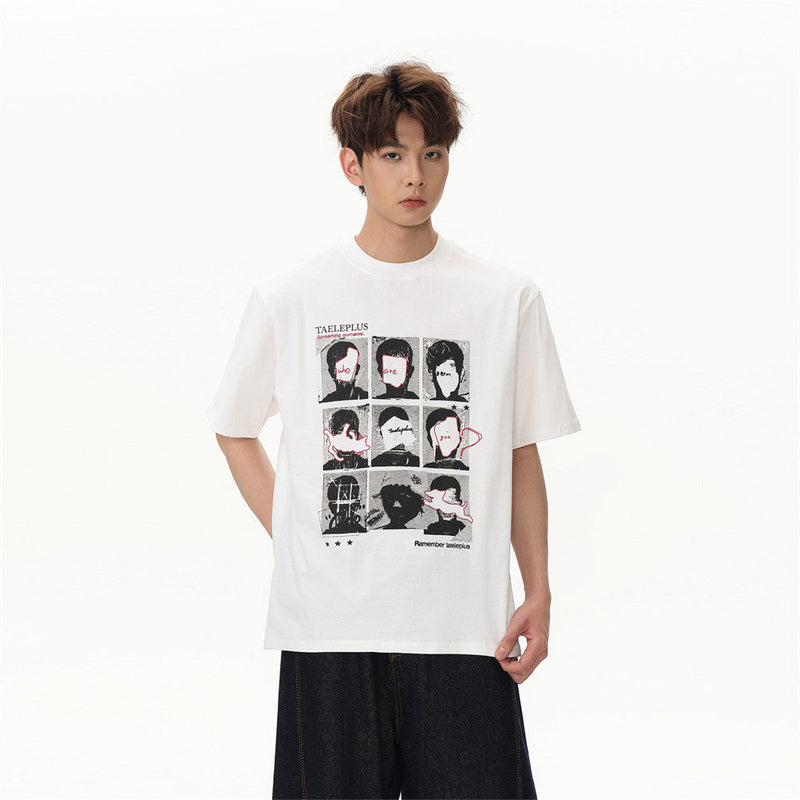 Illustrated Art Short Sleeve T-Shirt