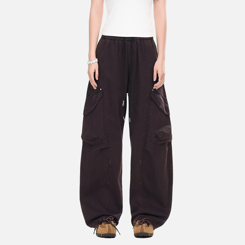 Metro Faded Wide Leg Workshop Street Pants