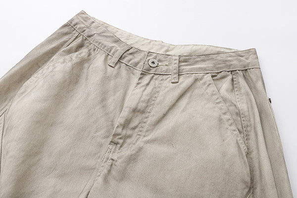Deconstructed Wide Leg Street Pants