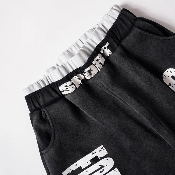 Wide Leg Jogger, yakın çekim — Navra Wear