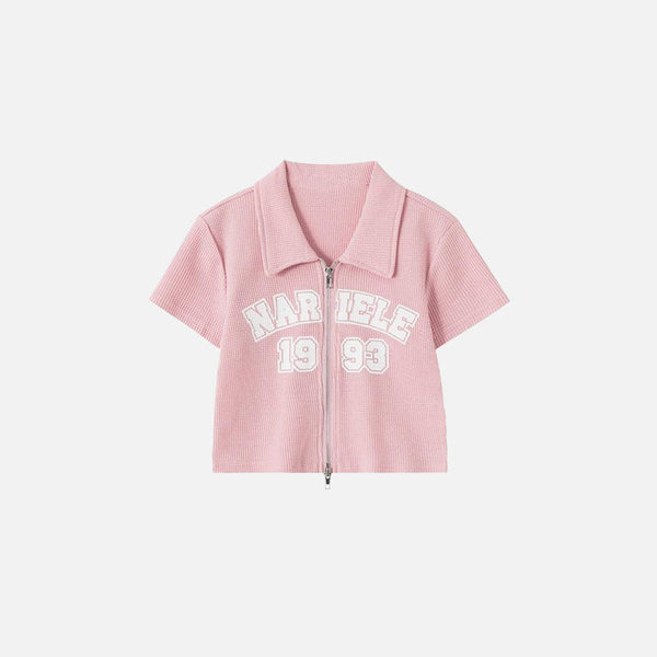 Kadın Vintage Baskılı Tişört, önden görünüm — Navra Wear
