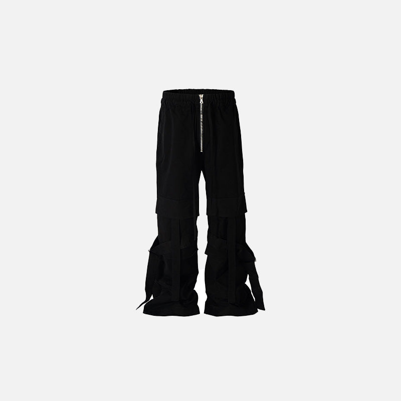 İspanyol Paça Pantolon, önden görünüm — Navra Wear