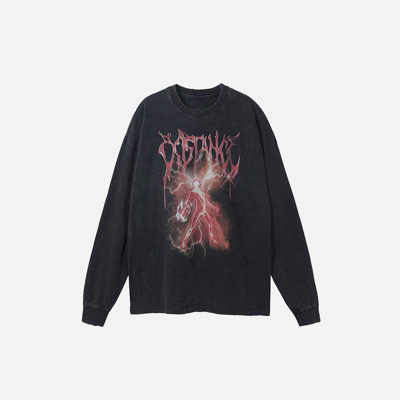 Bolt Worn Relaxed Sweatshirt