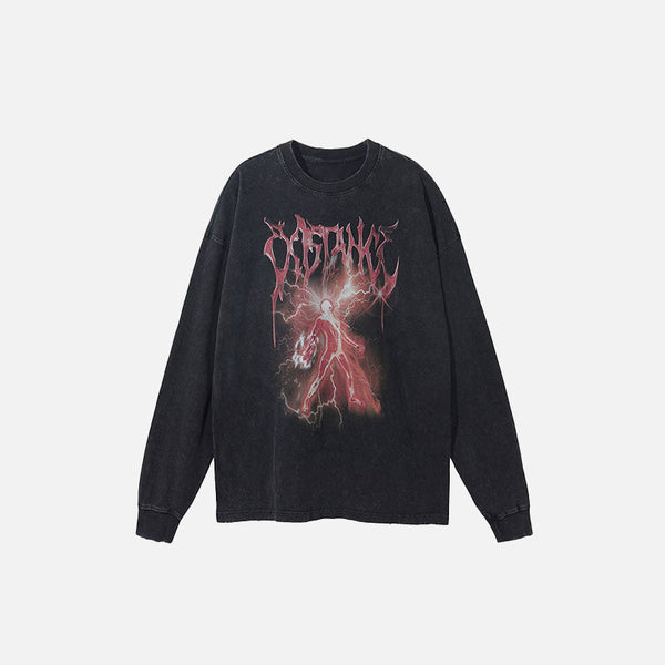 Bolt Worn Relaxed Sweatshirt