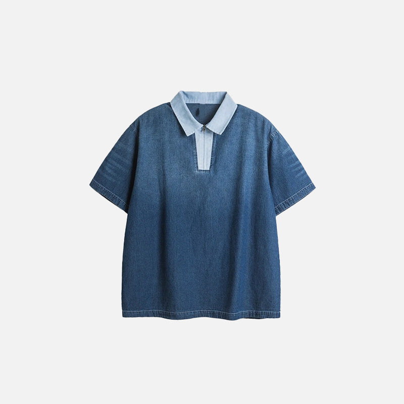 Yıkanmış Sport Tişört, önden görünüm — Navra Wear