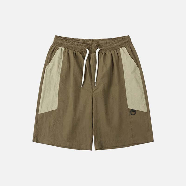 Block Mix Summer Hip-Hop Shorts