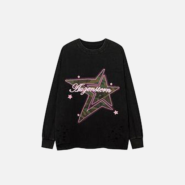 Star Drop Boxy Sweatshirt