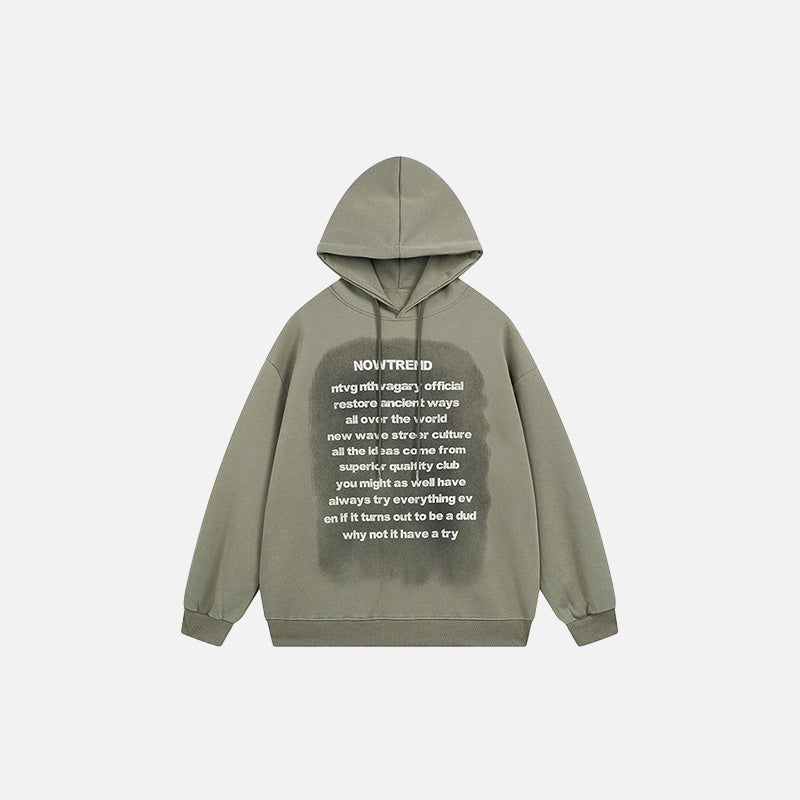 Poem Graphic Sweatshirt