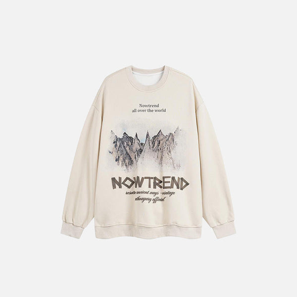 Peak View Graphic Sweatshirt