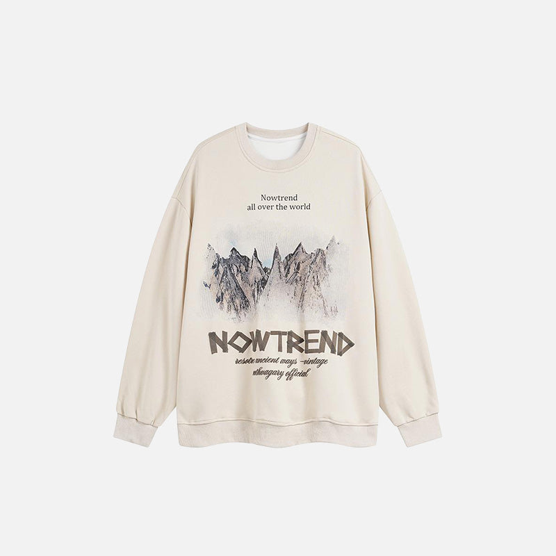 Peak View Graphic Sweatshirt