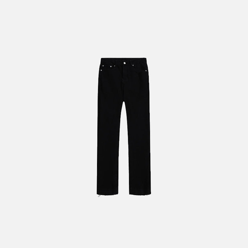 Bol Kesim Jean Pantolon, önden görünüm — Navra Wear