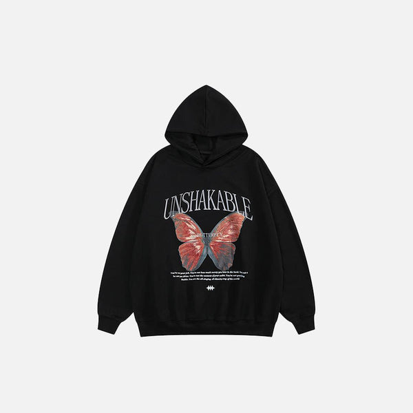 Unshakable Butterfly Graphic Sweatshirt