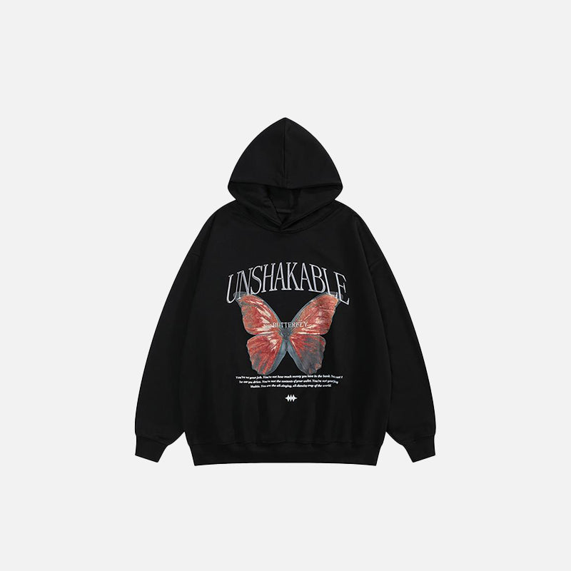 Unshakable Butterfly Graphic Sweatshirt