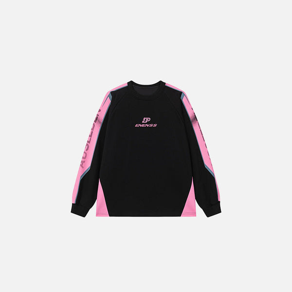 Gölge Baskılı Tişört, önden görünüm — Navra Wear