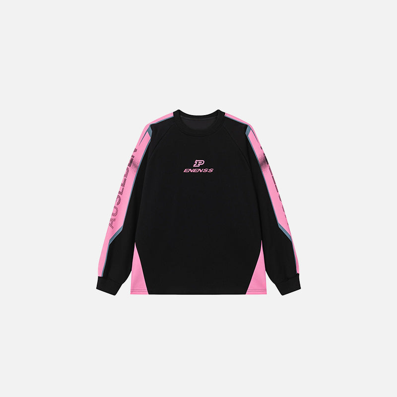 Gölge Baskılı Tişört, önden görünüm — Navra Wear