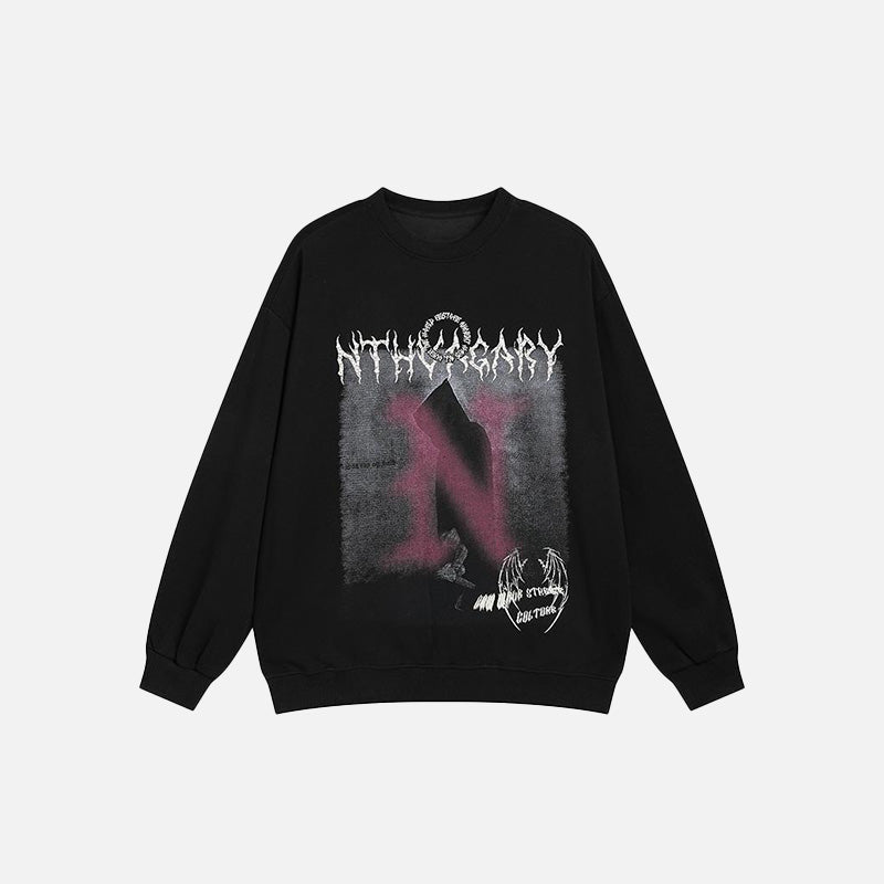 Dark Hour Reaper Graphic Sweatshirt