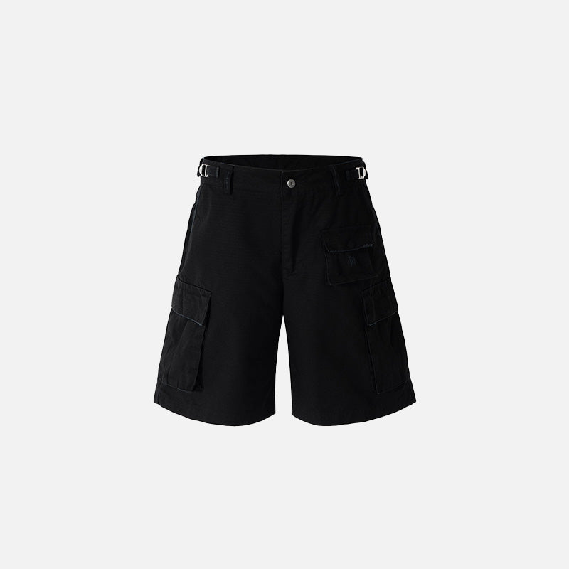 Bol Kesim Jean Şort, önden görünüm — Navra Wear