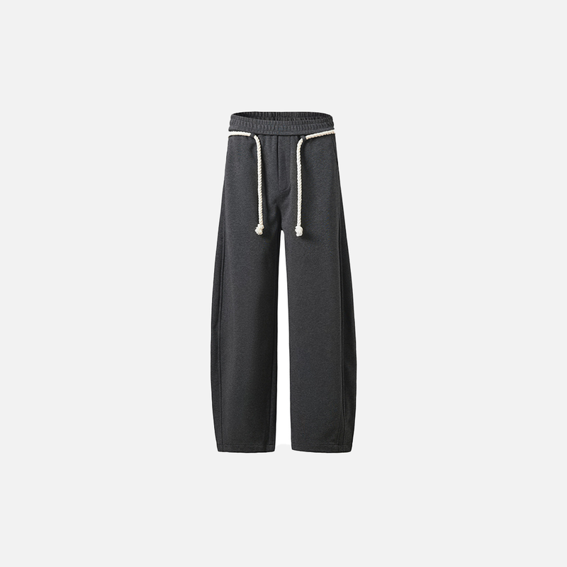Wide Leg Western Baskılı Jogger, önden görünüm — Navra Wear