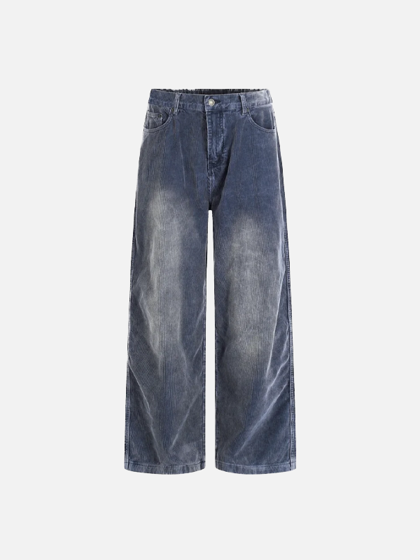 Washed Ridge Wide-Leg