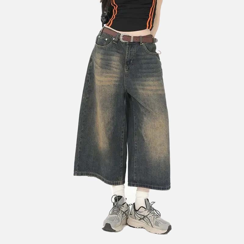 Heritage Rinse Relaxed Denim Shorts
