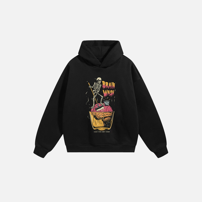 Mind Wash Funny Graphic Sweatshirt