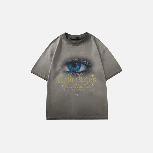 Blue Eye Visual Throwback Hip T-Shirt