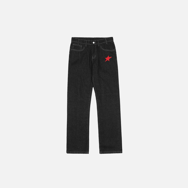Black Relaxed Stellar Denim