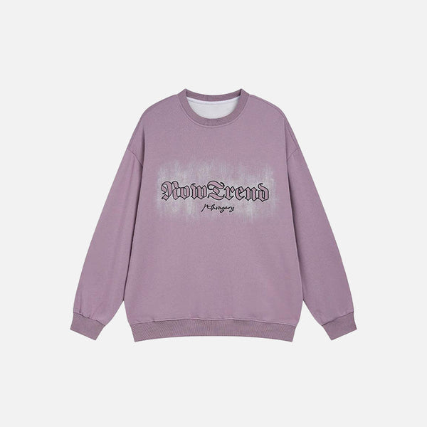 Script Long Sleeve Sweatshirt