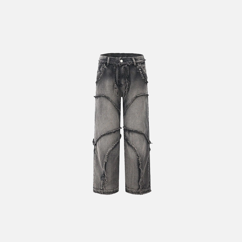 Baggy Jean Pantolon, önden görünüm — Navra Wear