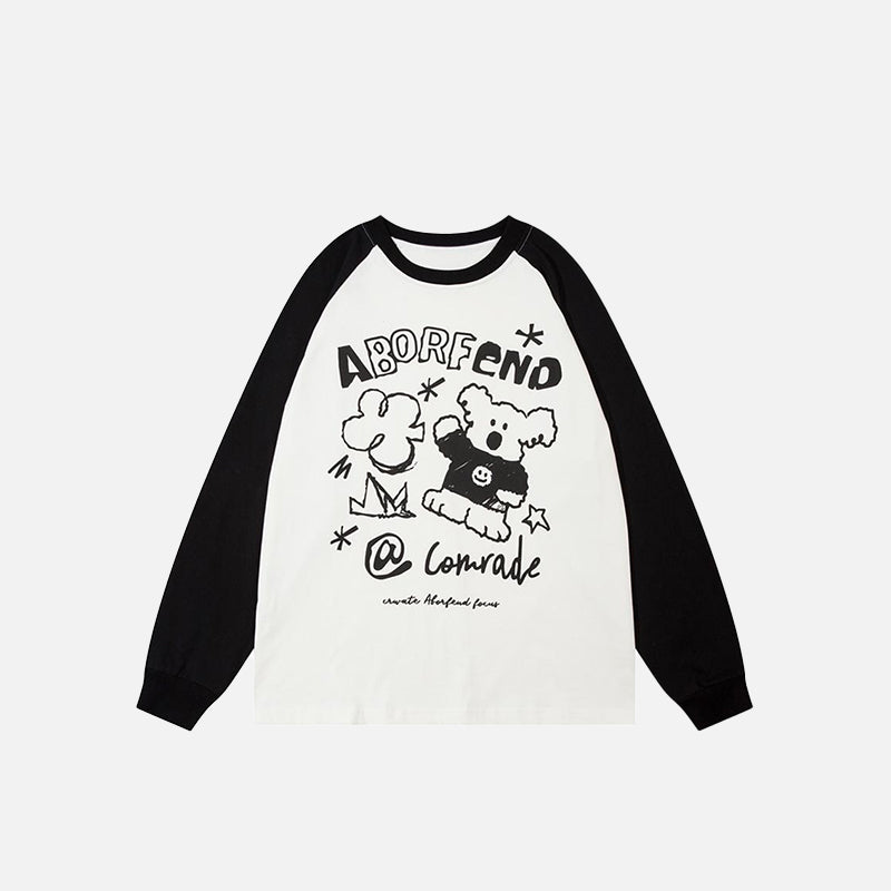 Hound Horizon Print Sweatshirt