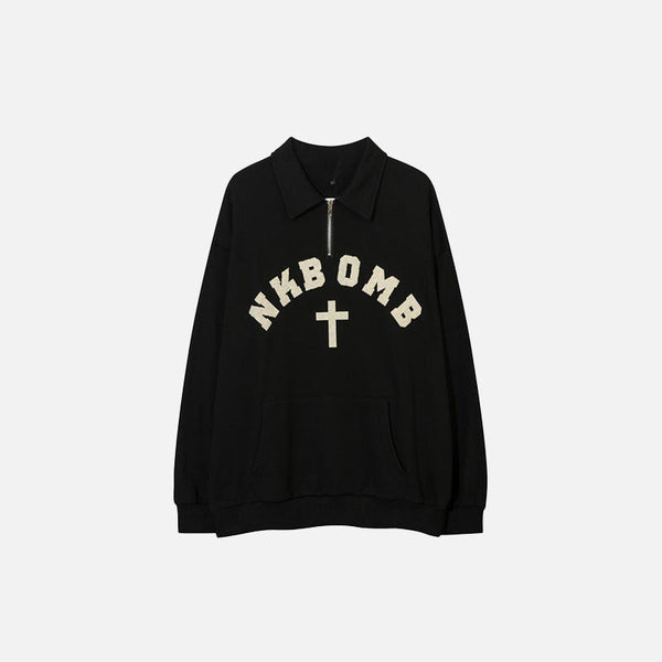 Garden Polo Boxy Sweatshirt