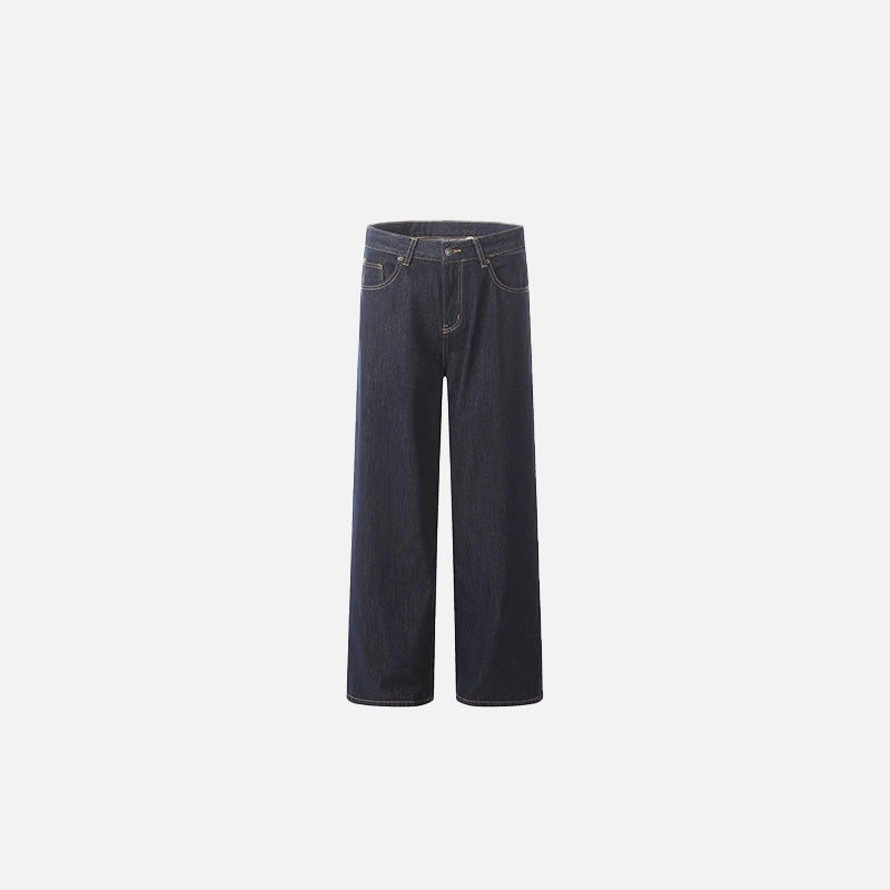 İspanyol Paça Jean Pantolon, önden görünüm — Navra Wear